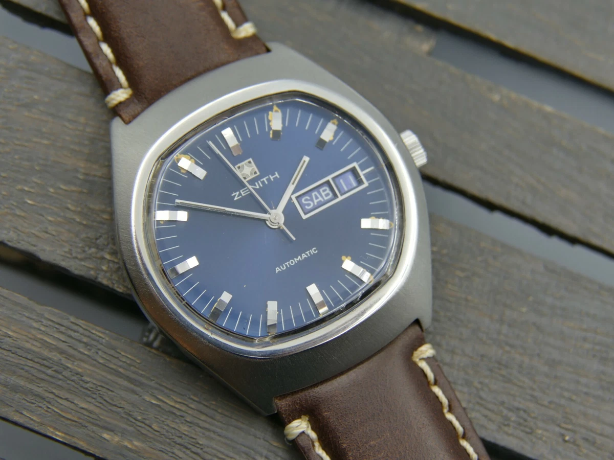 70s vintage watch Zenith ref 01.0010.345 Automatic ETA 2832 SURF