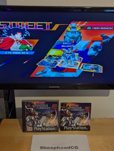 Gundam Battle Assault 2 PS1 PlayStation 1 PAL - sehr guter Zustand, getestet & komplett /mit Handbuch - Bild 3 von 19