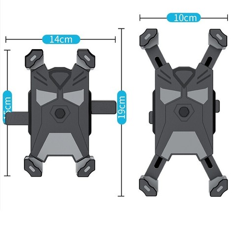 360° Bicycle Phone Holder Motorcycle Bike Scooter Handlebar GPS Bracket Mount - Picture 7 of 10