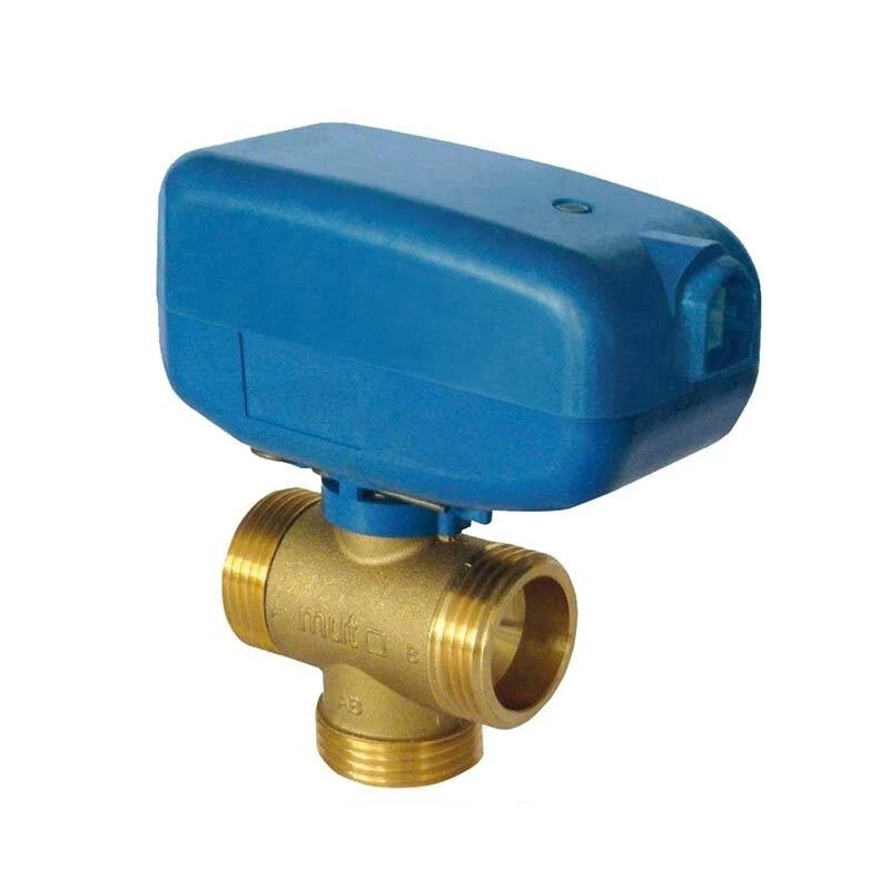 Valvola A Sfera Tre Vie 1" Ottone Cromato - Foto 9