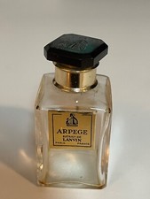 Vtg Arpege Extrait De Lanvin Perfume Bottle 1/2oz France EMPTYBOTTLE