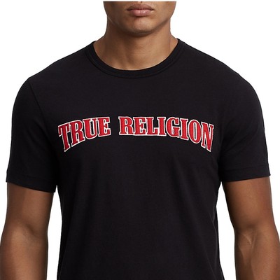 black and red true religion shirt
