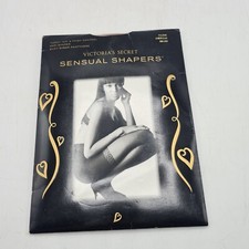 NIP Victoria's Secret Sensual Shapers Pantyhose Sheer Nude Size Medium