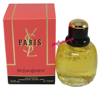未開封Yves Saint Laurent PARIS Parfum 75ml PARIS BY YVES SAINT LAURENT 2.5 OZ EDP SPRAY FOR WOMEN NEW IN BOX
