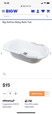 bath tub big w