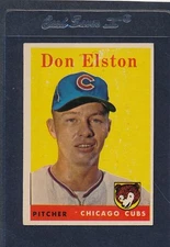 1958 Topps #363 Don Elston Cubs EX 58T363-82515-1