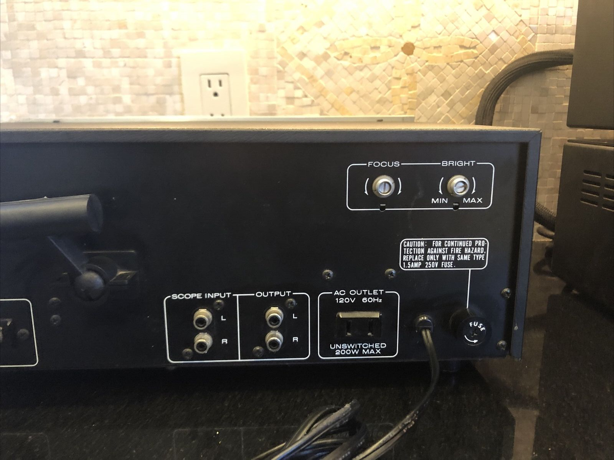 MARANTZ 2110 AM FM STEREO TUNER OSCILLOSCOPE Perfect Working