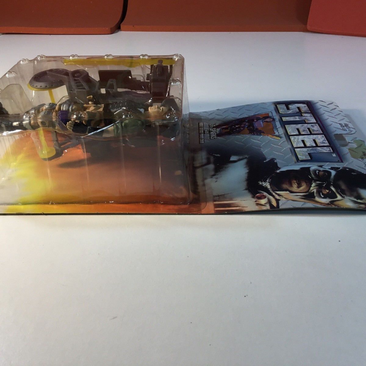 Steel 1997 Kenner Assault Cycle With John Henry Irons Action