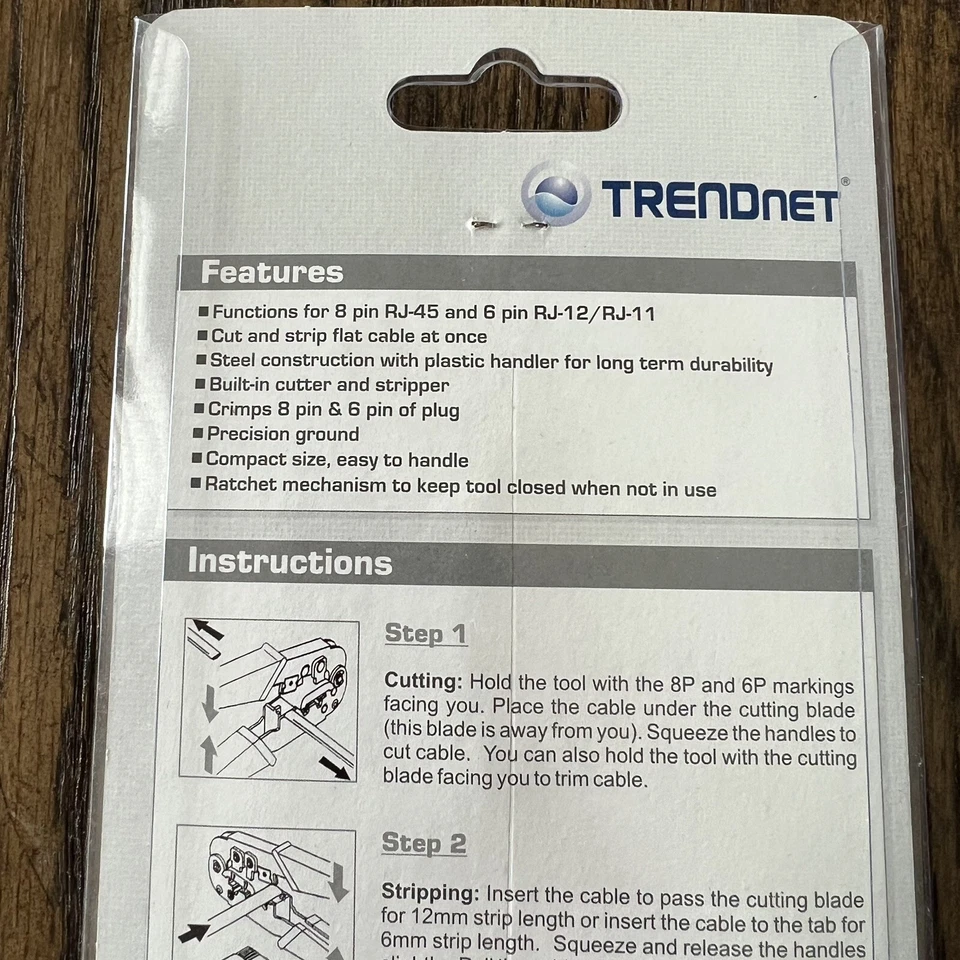 TRENDNet TC-CT68 Crimp/Cut/Strip Tool “New” - Image 4 of 4