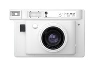 Lomography Lomo'instant Wide Camera (white) - 90mm F/8 Lens & Built-in Flash Lomography Lomo'instant Wide Camera (white) - 90mm F/8 Lens & Built-in Flash