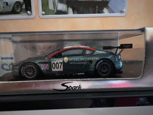 S1208 SPARK Aston Martin DBR9 Team A.M.R. #007 9th 24 Heures du Mans 2007 1/43 - Afbeelding 1 van 6