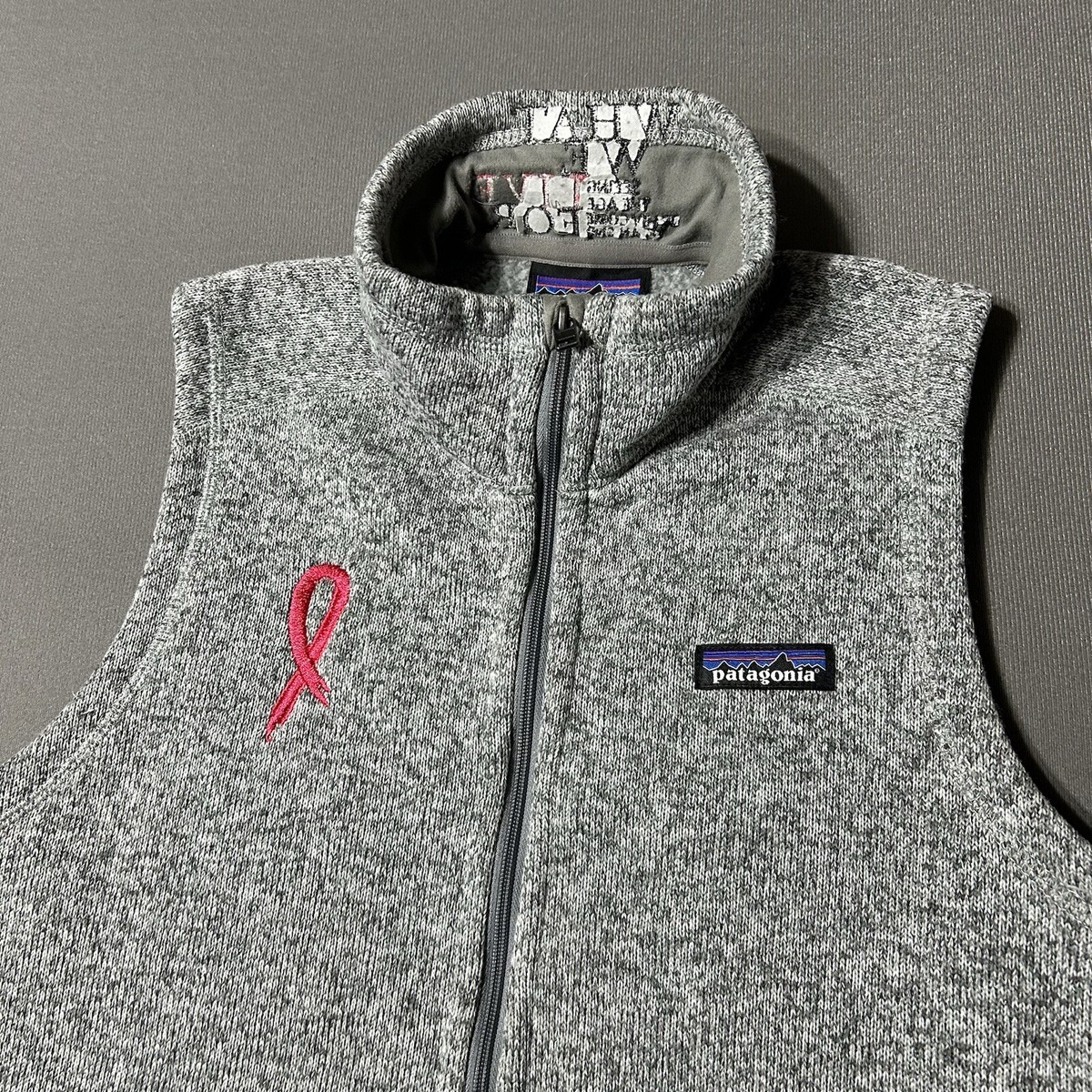 Patagonia Better Sweater Fleece Vest Womens Medium Gray Full
