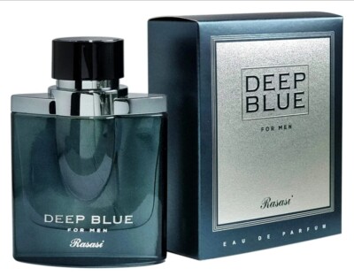 Rasasi Deep Blue for Men Long Lasting Eau De Parfum- 100ml Fast Shipping 