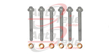 6x Injektor Schrauben Kupferring BMW 1er 2er ...