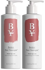 Wake Up Call Shampoo And Conditioner by Better Not Younger - 8.4 oz Ea Bundle 