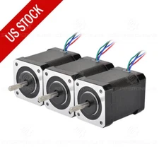 3PCS High Torque Nema 17 Stepper Motor 92oz.in 2.1A CNC Robotics 3D Printer