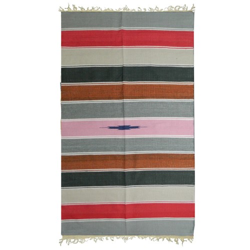 Tapis Multicolore en Coton 190 x 290 cm NOWGAN - Tapis rectangulaire Pas Cher