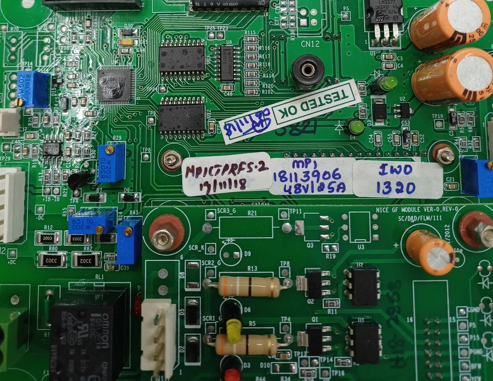 Sirius Control Nice Control MPICTPRFS-2 Ver-0 Rev1 SC/D&D/FLM/110 Nice GF Module - Image 2 of 4