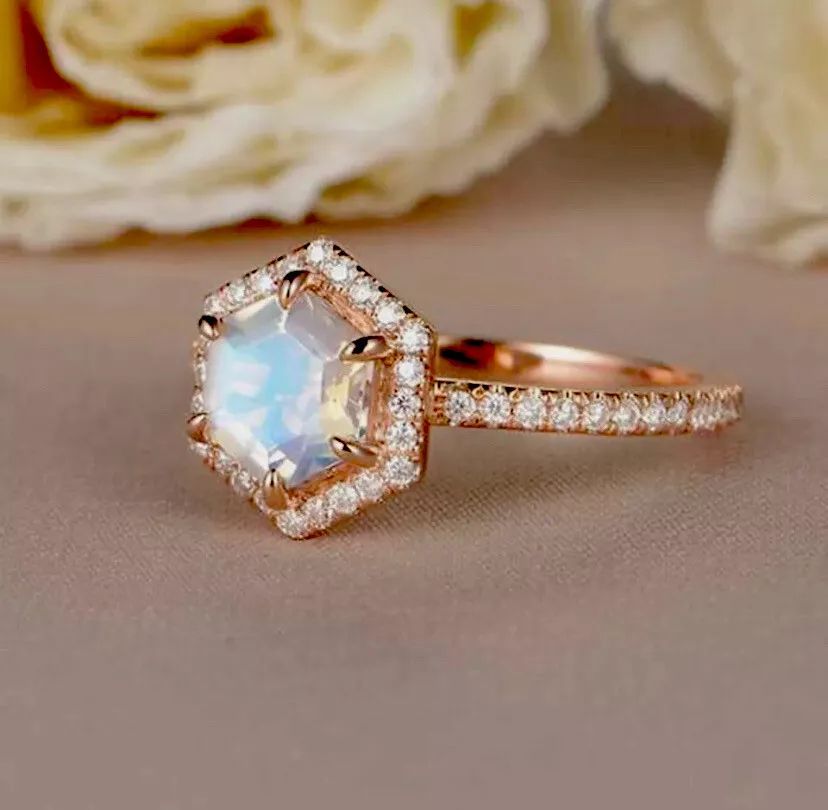 S925 rose gold ring deals