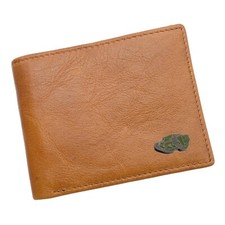 Personalised WW1 Tank Design Genuine Leather Tan Wallet