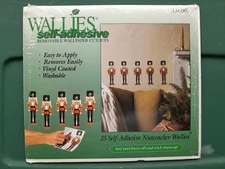 CHRISTMAS NUTCRACKER Wall Stickers 25 Decals Holiday Decorations Wallies New