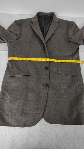 Kenneth Cole Reaction Men's Blazer Gray Fully Lined 2 Button Size 42L - Picture 8 of 10