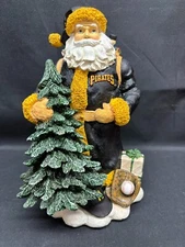 The Memory Company "PITTSBURGH PIRATES SANTA"  Limited Series Figurine ~ 7 1/2"