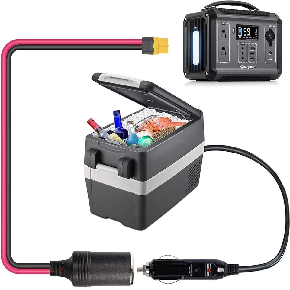 Car Cigarette Lighter Socket female to XT60 Female Connector Charger Cable 12AWG - Image 4 of 4