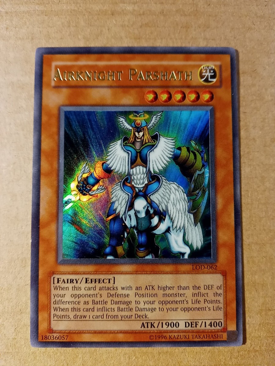 Airknight Parshath LOD-062 Ultra Rare Yugioh NM/VLP MISPRINT