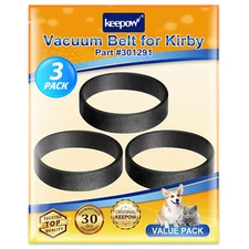 Replacement Belts for Kirby Vacuum, 301291 Parts for Kirby Sentria Vacuum Belt,