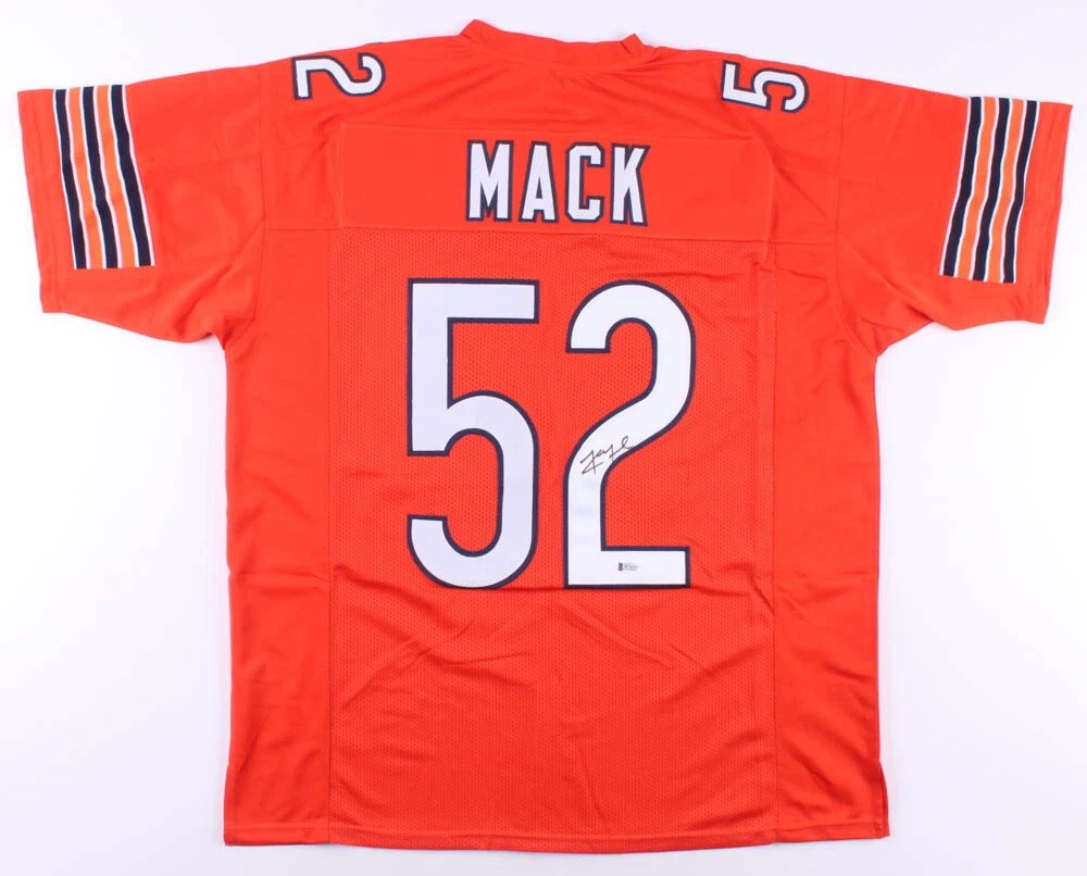 khalil mack orange bears jersey