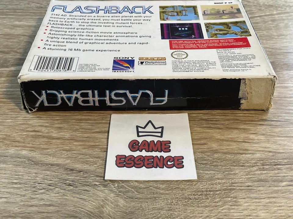 Flashback Super Nintendo SNES Complet PAL UKV Flash Back - Photo 4/4
