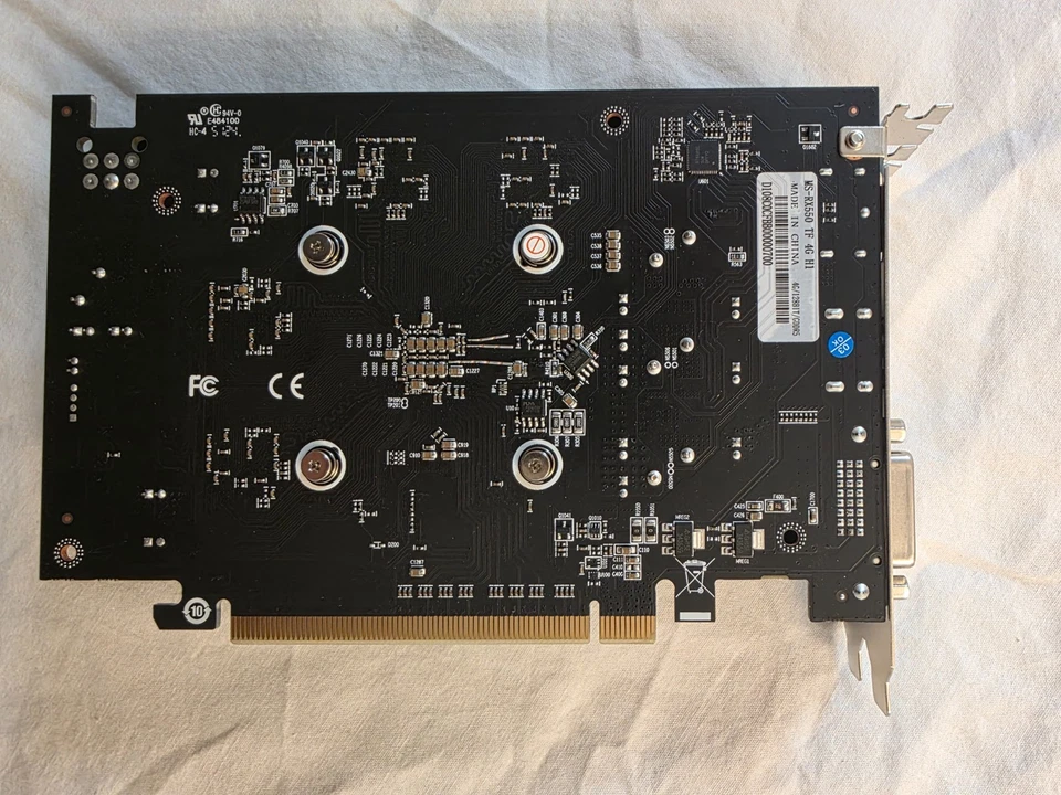 Amd Radeon Rx 550 4gb Gddr5_Scheda Video Grafica Editing Gaming_yeston - Immagine 2 di 4