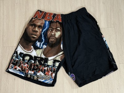 EFFN Clothing Lakers 2020 World Champs Shorts Medium LeBron James Anthony Davis