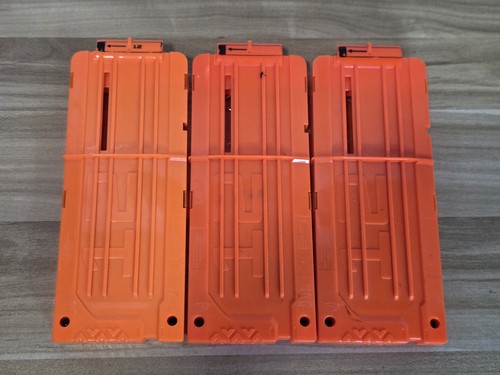 Nerf N Strike Elite 12 Dart Magazine x3 Bundle Of Mags For Various Nerf Guns. - Picture 4 of 4