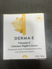 DERMA-E Vitamin C Intense Night Cream, 2 oz (56 g) *NEW*