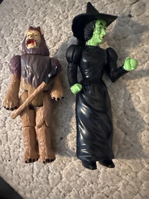 Vintage 1988 MGM Turner Wizard of Oz 4'' Jointed Action Figure SET Lot of 2
