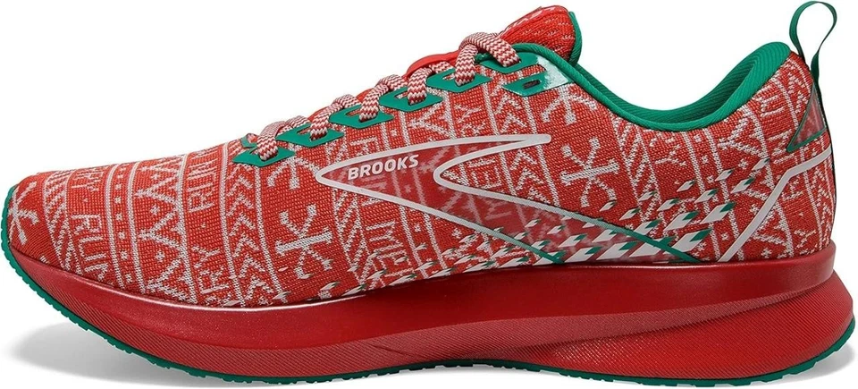 New Women's Brooks Levitate 5 Running Shoes Size 6-11 Run Merry Christmas 120357 - Image 3 of 4