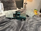1958 Tonka Farms Toy Pickup Truck in Green  w/ Trailer (SEND OFFER)
