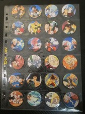 DRAGON BALL Z TAZOS FULL SET 192/192 MAD CAPS BELGIUM 1989 TOEI ANIMATION GRIAL