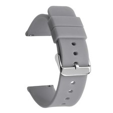 Silicone Rubber Watch Strap Smart Band 16 18mm 20mm 22mm 24mm Quick Release Lot