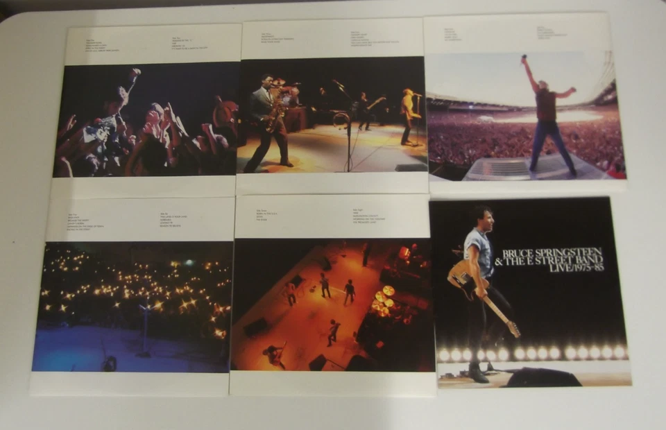 Bruce Springsteen & The East Street Band: Live 1975-1985, 5 LP Vinyl Records #W4 - Image 4 of 4