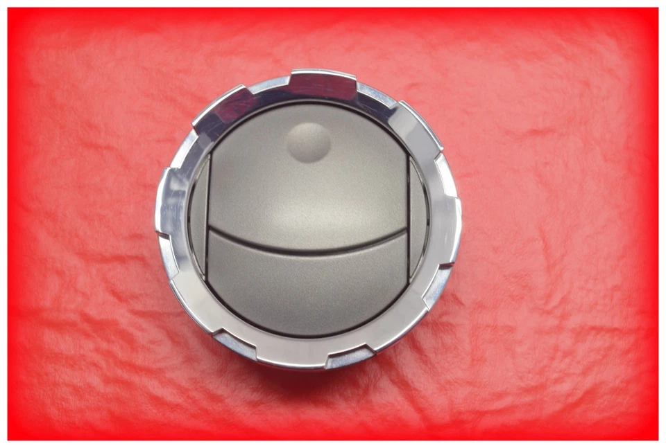 Ford F-250/F-350 Super Duty 2008-2016 tablero ventilaciones de aire acondicionado - plateado/cromo juego de 4 Foto 4 de 4