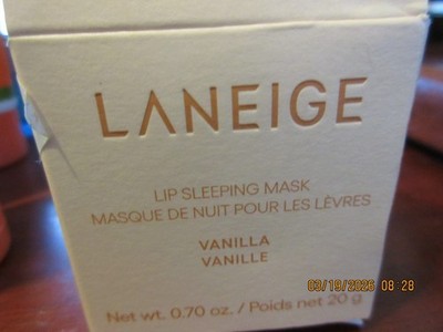 Laneige Lip Sleeping Mask Balm   Vanilla   NEW! .70 oz.