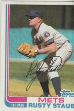 1982 topps 270 Risty Staub METS