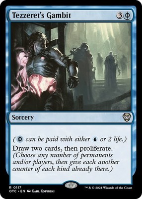 Tezzeret's Gambit [Commander: Outlaws of Thunder Junction - 117] NM