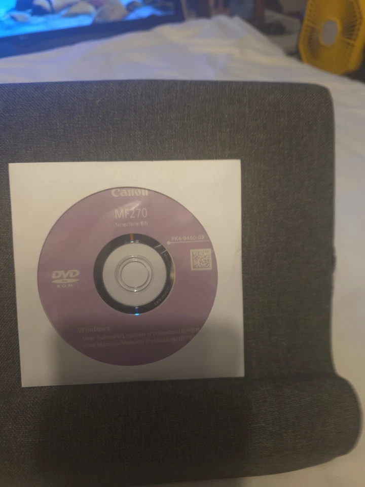 Canon MF 270 Setup Installation DVD ROM Software /Driver FK4-9450-02 NEW,OEM! - Image 2 of 4