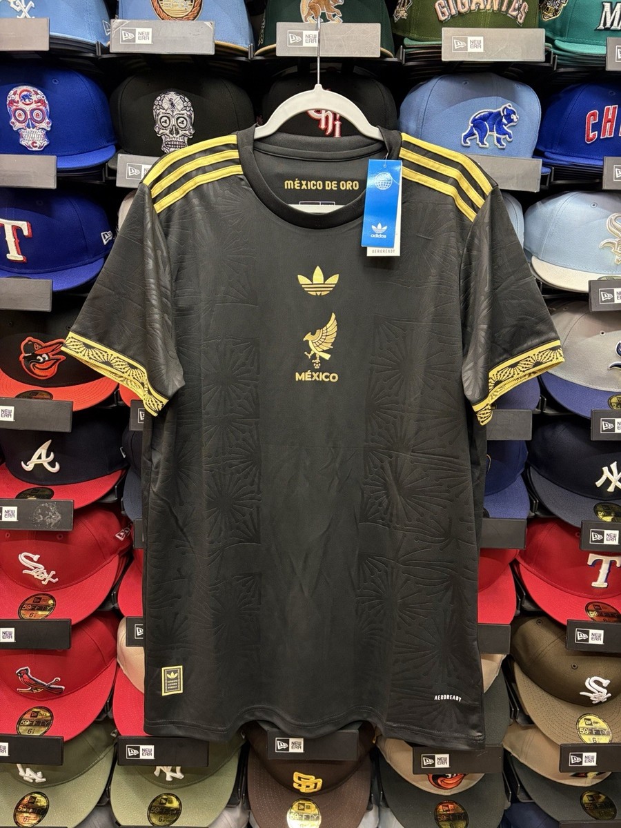 Mexico National Team Mexico De Oro Black/Gold Jersey (Sz 2XL) | eBay