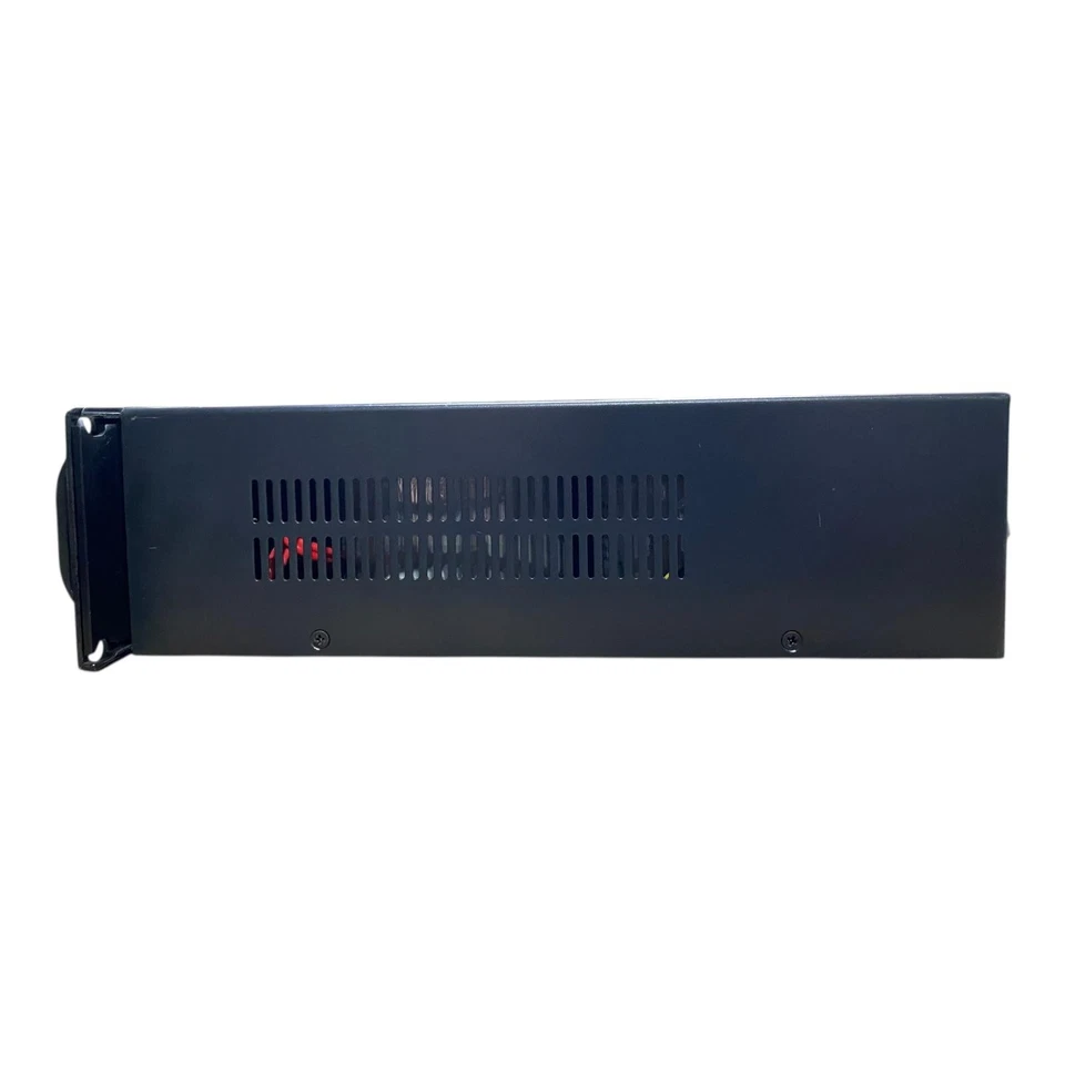 Rack-Mount Audio Mixer/Amplifier 3x Mic 2x Aux 250v Power Tested - Image 4 of 4