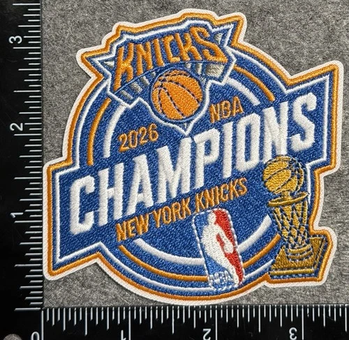 New York Knicks NBA Basketball Embroidered Iron On Patch - product listing photo
